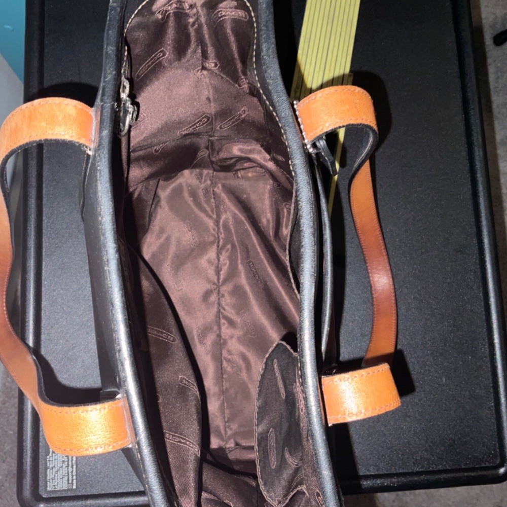 Black coach IPad bag - Picture 2 of 4